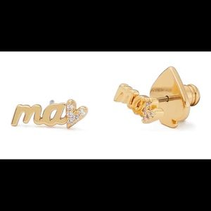 Kate Spade Mama earrings